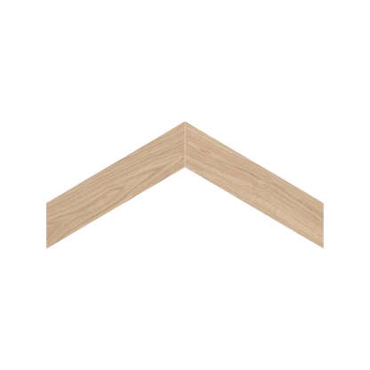 Mimesis 4x21" - Chevron Wood-Look Porcelain Tile