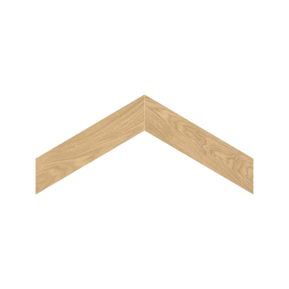 Mimesis 4x21" - Chevron Wood-Look Porcelain Tile