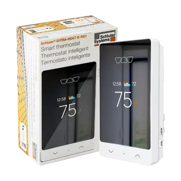 Schluter DITRA-HEAT-E-RS1 Smart Thermostat DHERT105/BW image 0