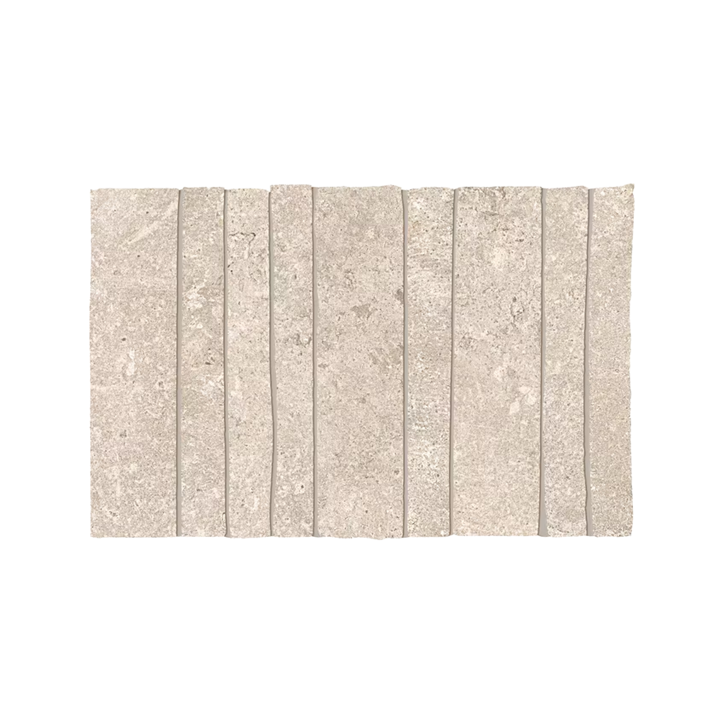Ever-Stone 8x12" Stripes Stone-Look Porcelain Mosaic