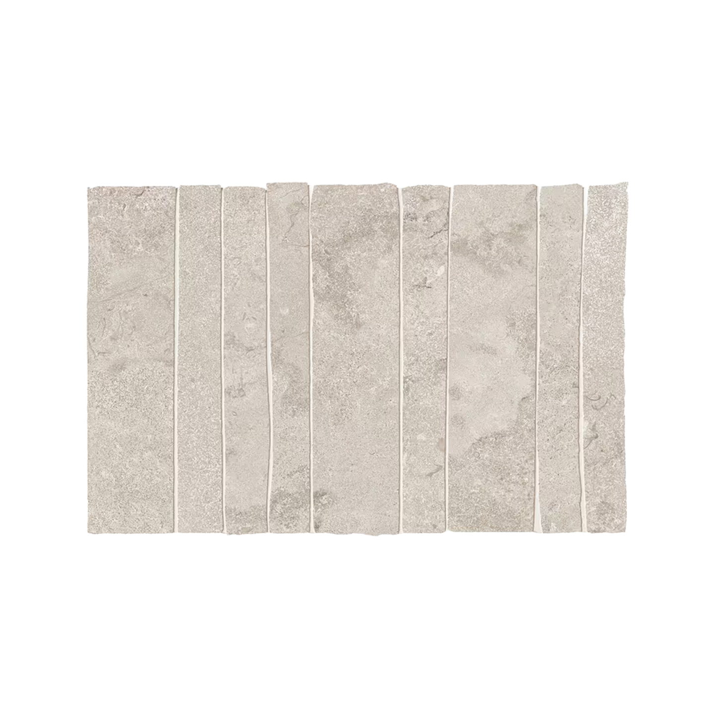Portland Stone 8x12" - Wall Cut Mosaic Porcelain Tile