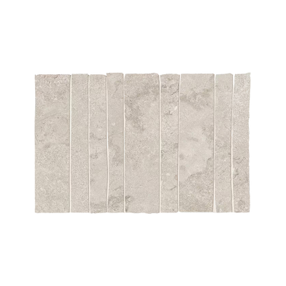 Portland Stone 8x12" - Wall Cut Mosaic Porcelain Tile