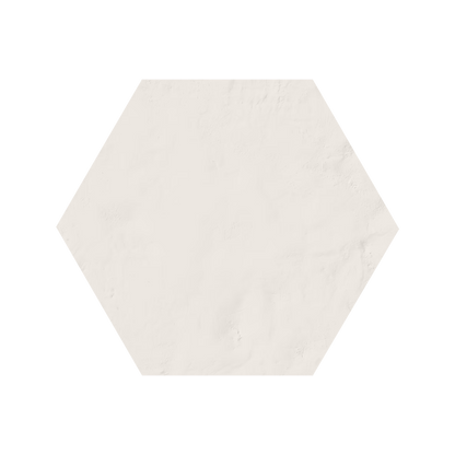 Forme 8x7" - 9.5mm Hexagon Handmade-Inspired Porcelain Tile
