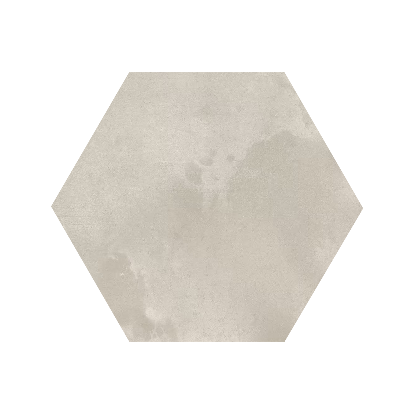 Forme 8x7" - 9.5mm Hexagon Handmade-Inspired Porcelain Tile