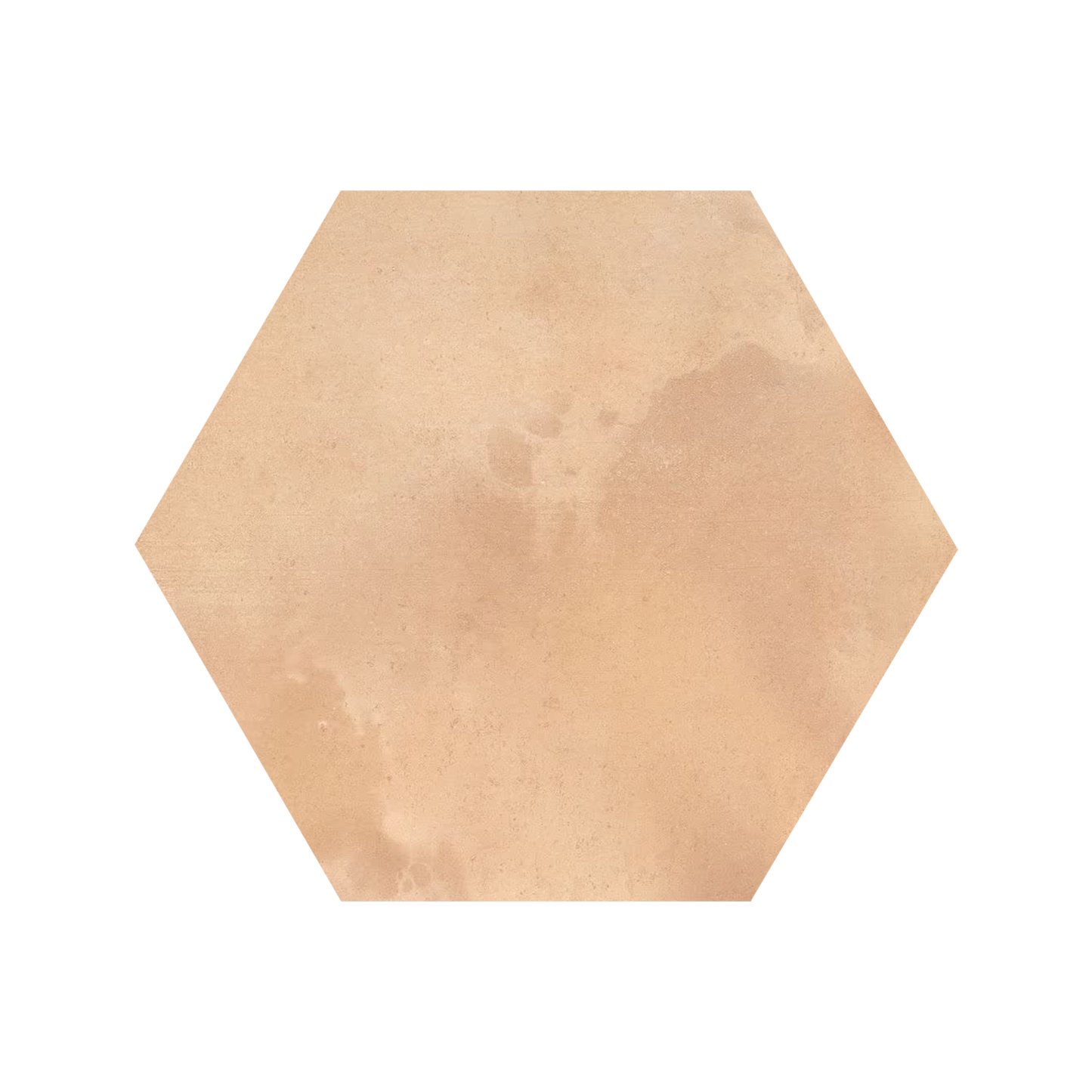 Forme 8x7" - 9.5mm Hexagon Handmade-Inspired Porcelain Tile