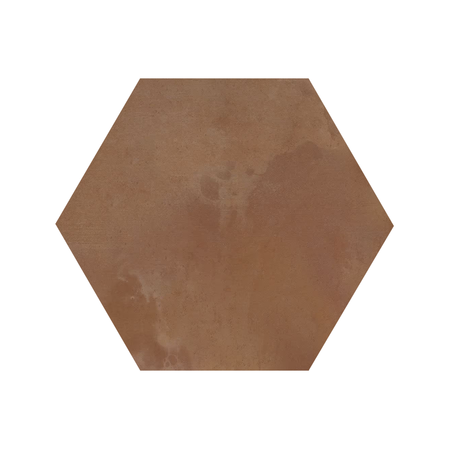 Forme 8x7" - 9.5mm Hexagon Handmade-Inspired Porcelain Tile