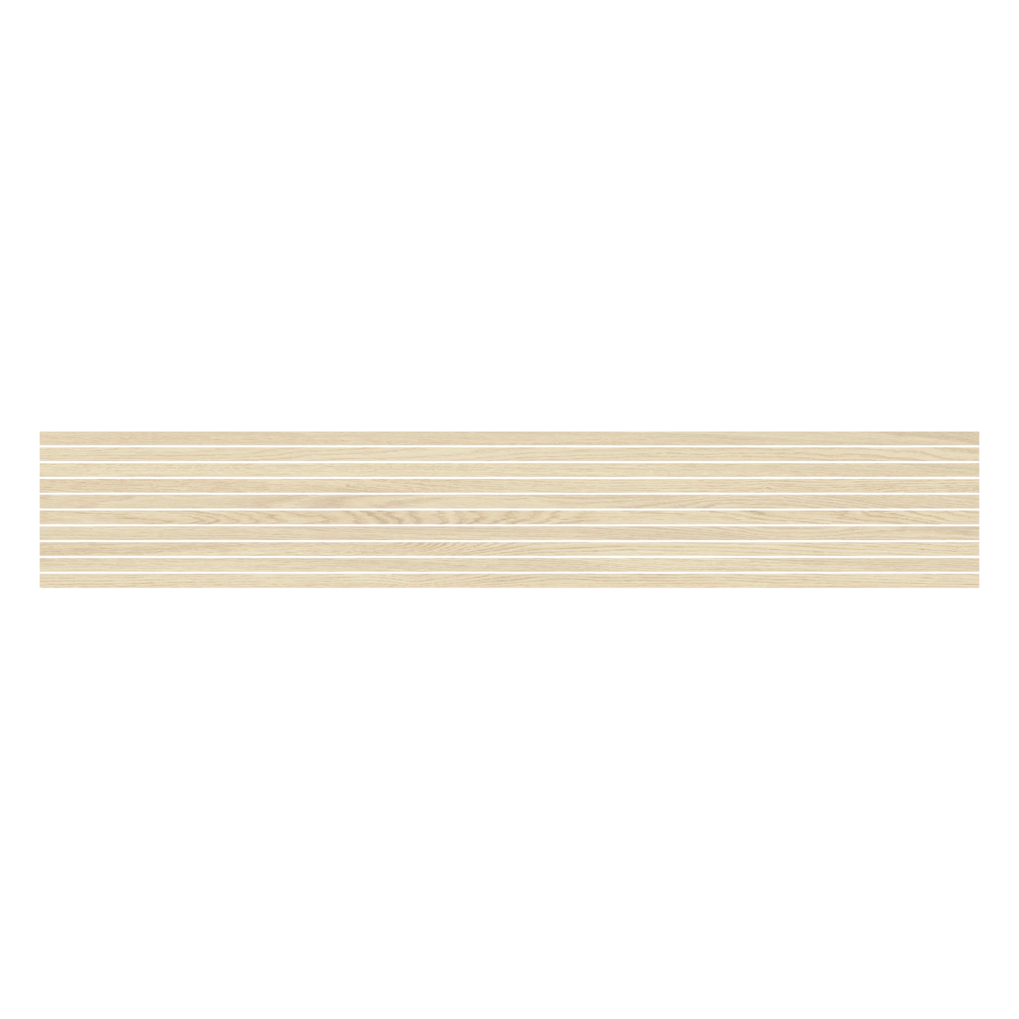 Calissa Plank 10x60" - 8mm Matte Deco Strips Porcelain Floor & Wall Tile