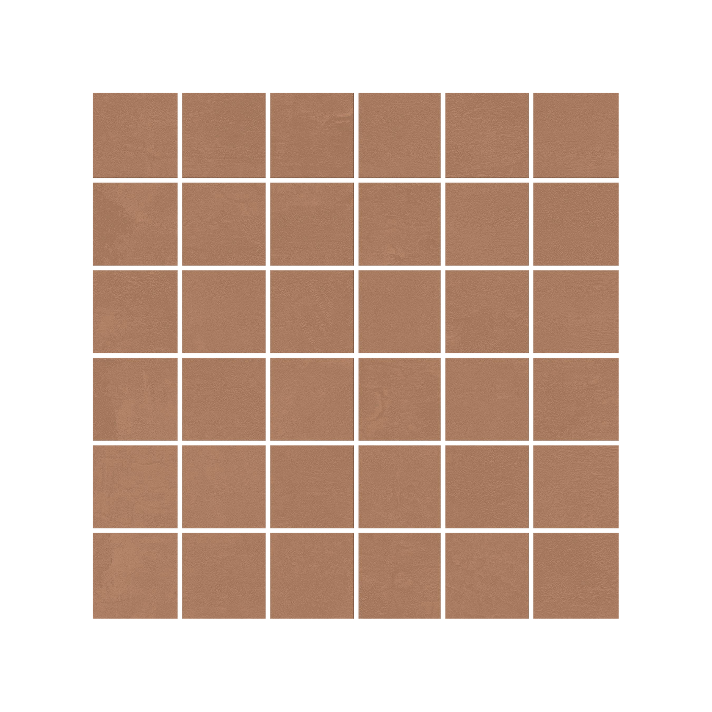 Daydream 12x12" - 8mm Matte Porcelain Mesh Mosaic Tile in Cement-Look