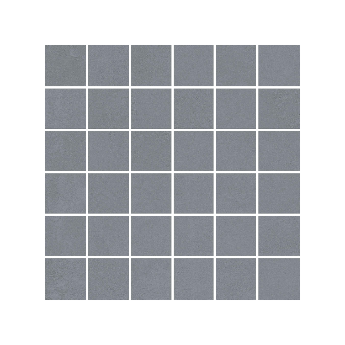 Daydream 12x12" - 8mm Matte Porcelain Mesh Mosaic Tile in Cement-Look