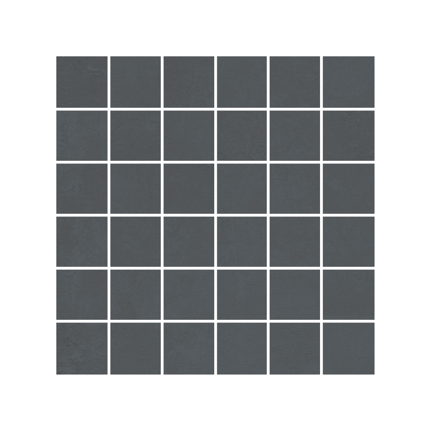Daydream 12x12" - 8mm Matte Porcelain Mesh Mosaic Tile in Cement-Look
