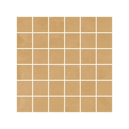 Daydream 12x12" - 8mm Matte Porcelain Mesh Mosaic Tile in Cement-Look