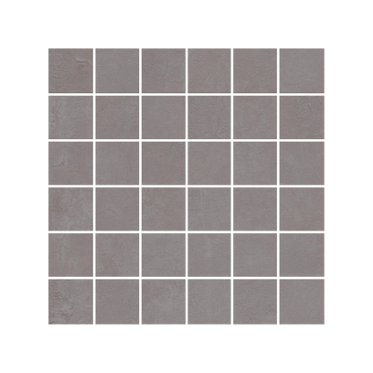 Daydream 12x12" - 8mm Matte Porcelain Mesh Mosaic Tile in Cement-Look