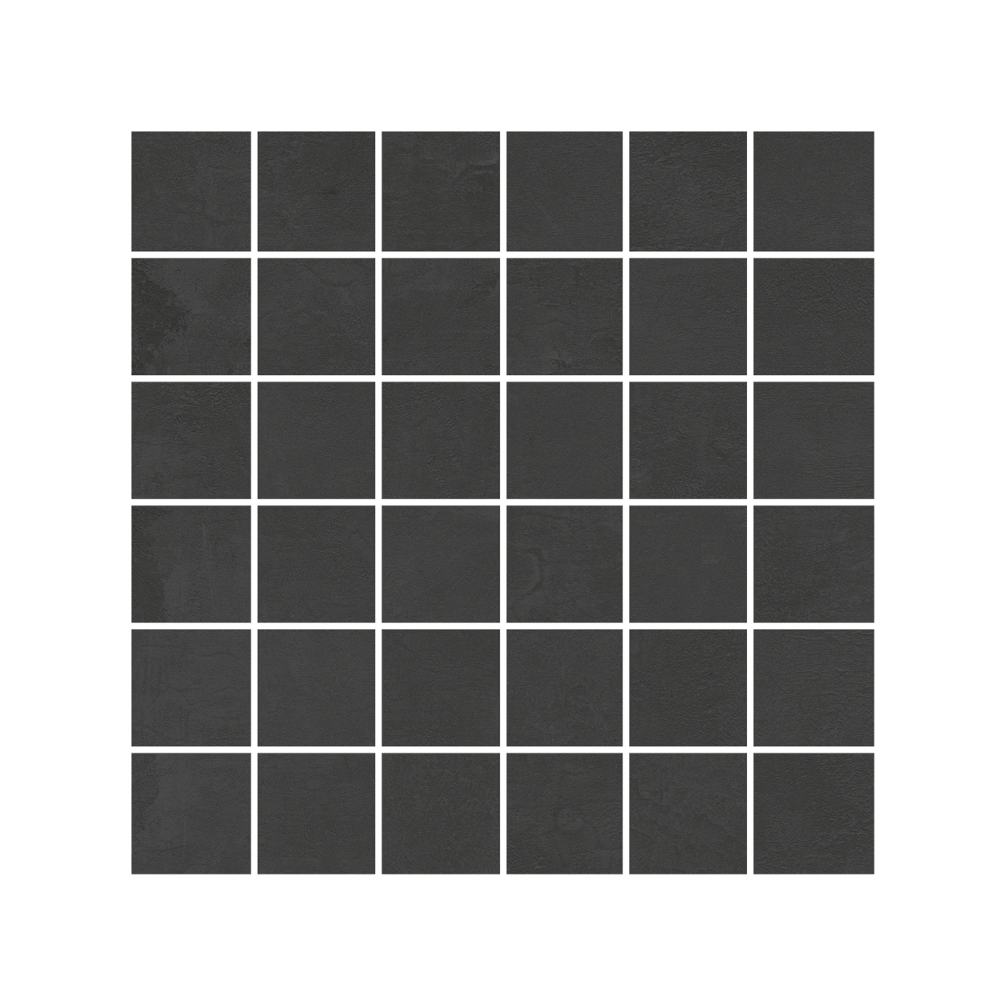 Daydream 12x12" - 8mm Matte Porcelain Mesh Mosaic Tile in Cement-Look