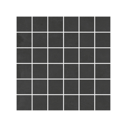 Daydream 12x12" - 8mm Matte Porcelain Mesh Mosaic Tile in Cement-Look