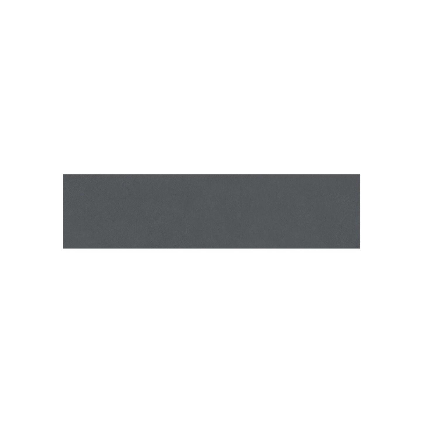 Daydream 3x12" - 8mm Matte Porcelain Bullnose Tile in Cement-Look