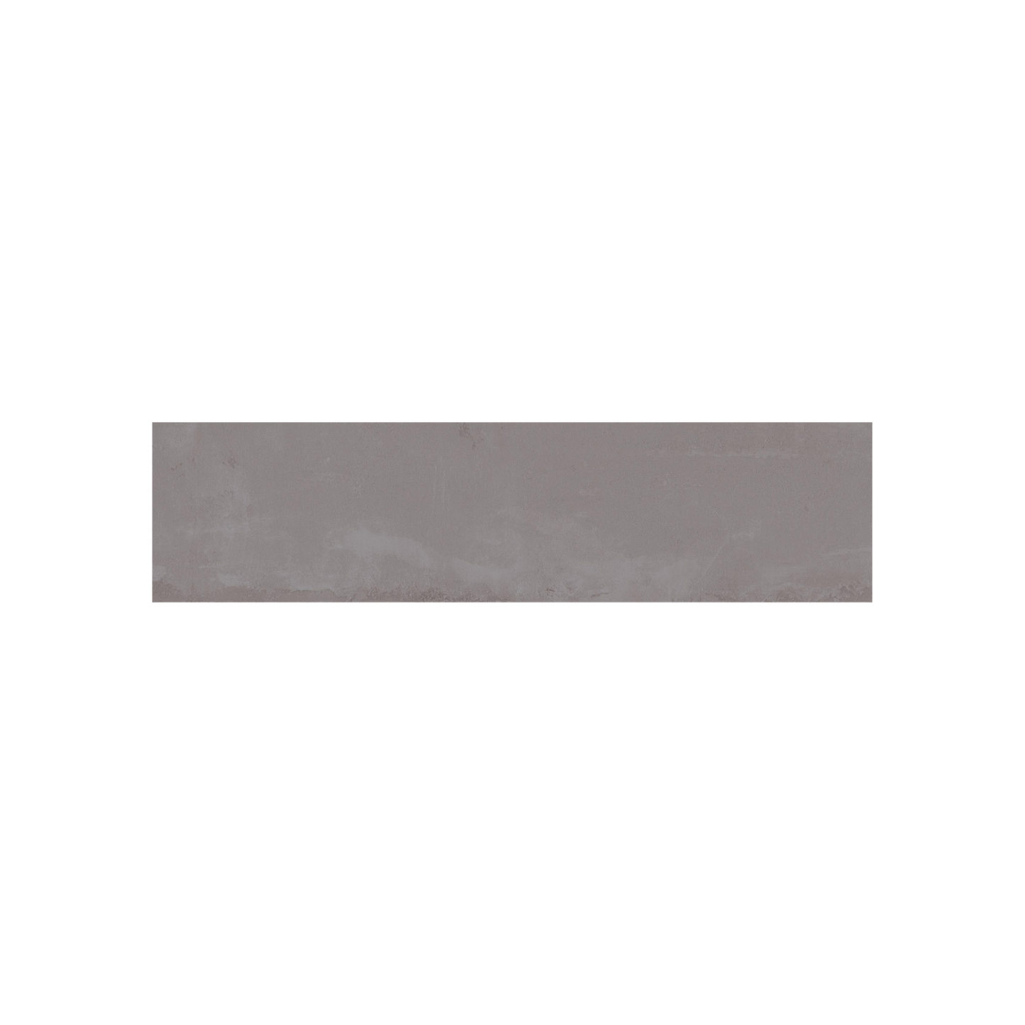 Daydream 3x12" - 8mm Matte Porcelain Bullnose Tile in Cement-Look