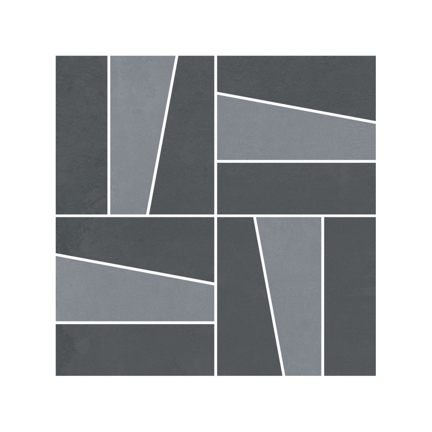 Daydream 12x12" - 8mm Matte Deco Mosaic Porcelain Floor & Wall Tile