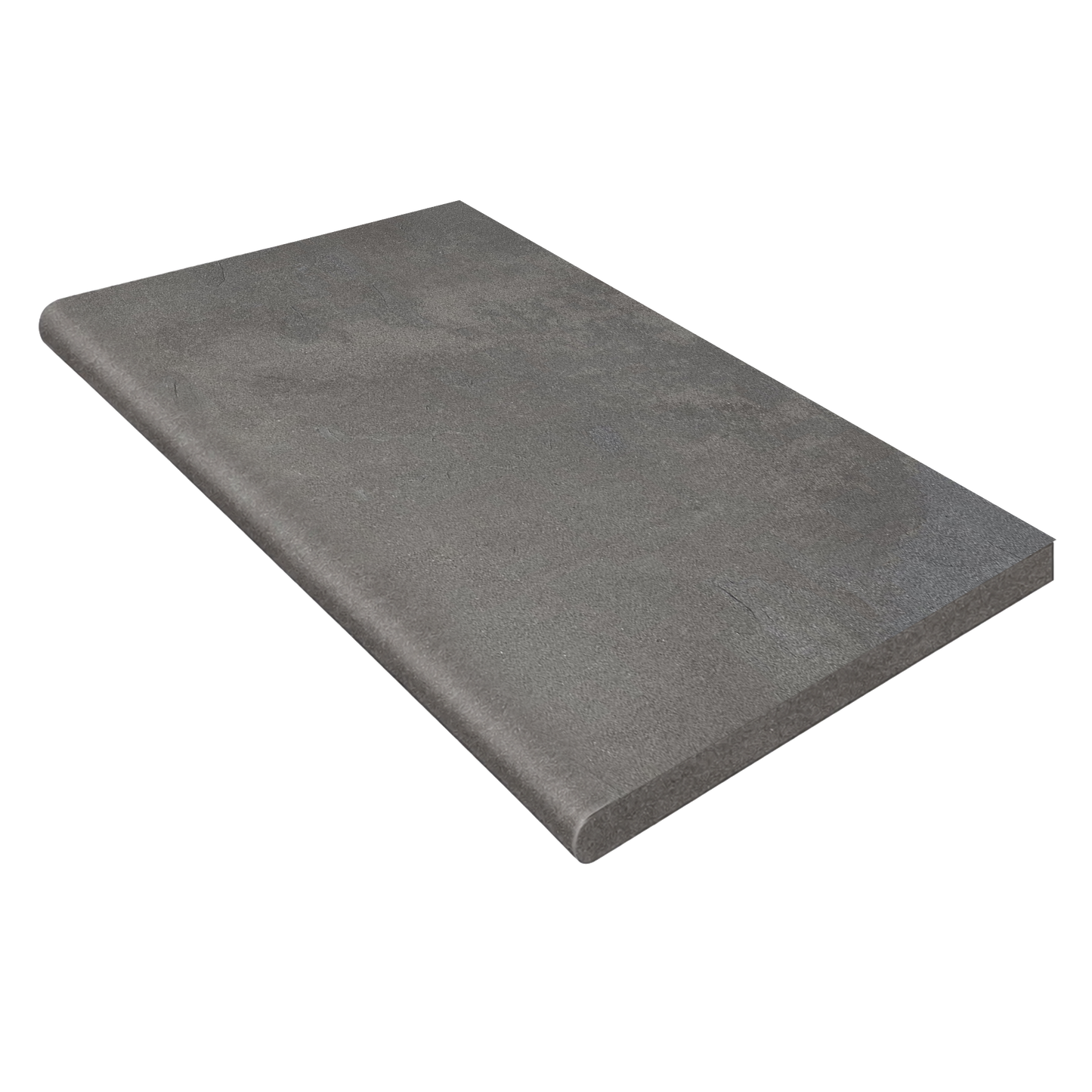 Outdoor Earth 12x24" - 20mm Stone-Look Porcelain Paver Bullnose Tile