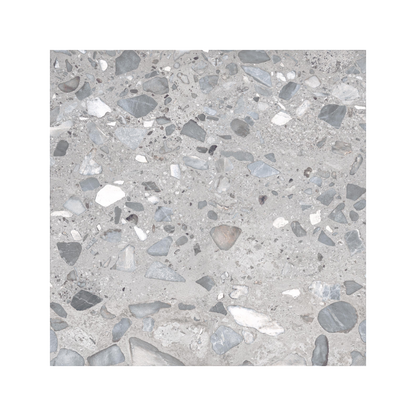 Earthen 24x24" - 20mm Terrazzo Style Grip Porcelain Paver in Cobblestone