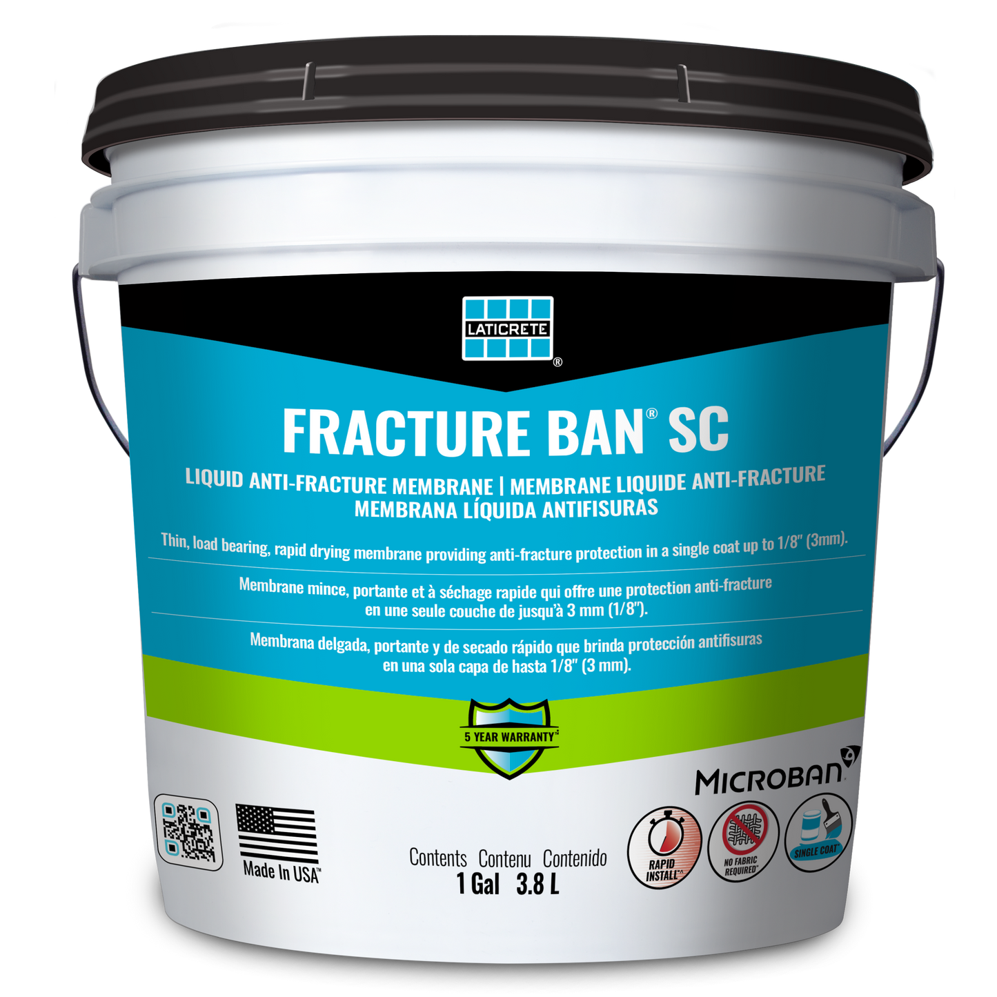 Laticrete Fracture Ban SC - Liquid Anti-Fracture Membrane (All Sizes)