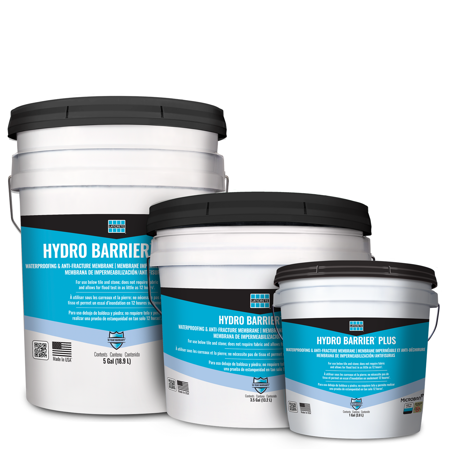 Laticrete Hydro Barrier Plus - Waterproofing Membrane (All Sizes)