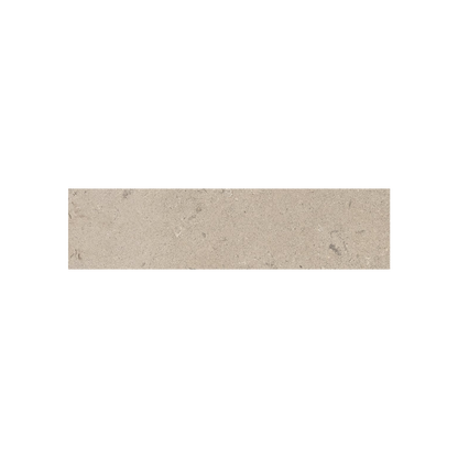 Lith 3x12" - 8mm Matte Porcelain Bullnose Tile in Stone-Look