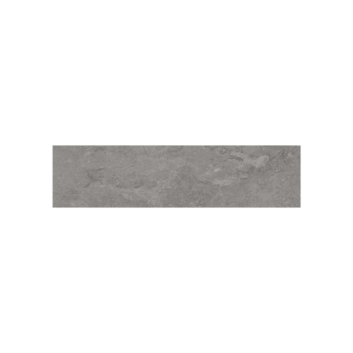 Lith 3x12" - 8mm Matte Porcelain Bullnose Tile in Stone-Look