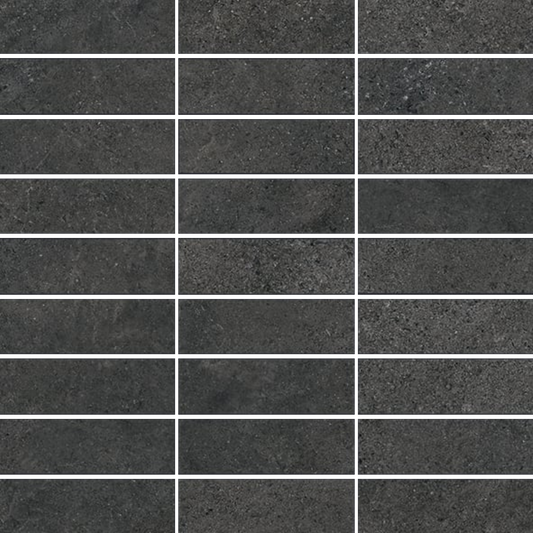 Amorgos 12"x12" - 1x4" Matte Porcelain Mesh Mosaic Tile