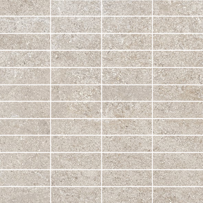 Amorgos 12"x12" - 1x3" Matte Porcelain Mesh Mosaic Tile