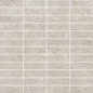 Amorgos 12"x12" - 1x3" Matte Porcelain Mesh Mosaic Tile