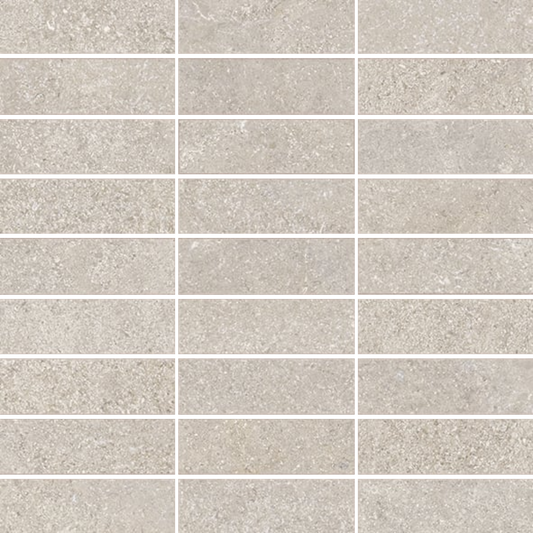 Amorgos 12"x12" - 1x4" Matte Porcelain Mesh Mosaic Tile