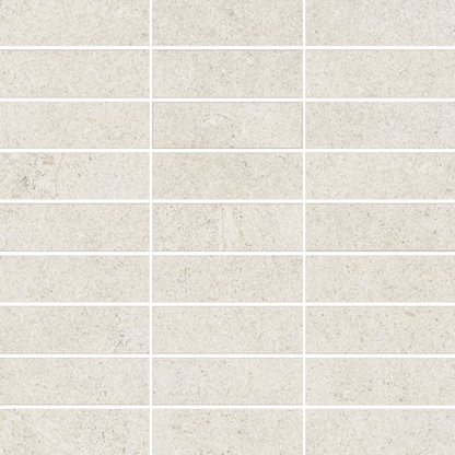 Amorgos 12"x12" - 1x4" Matte Porcelain Mesh Mosaic Tile