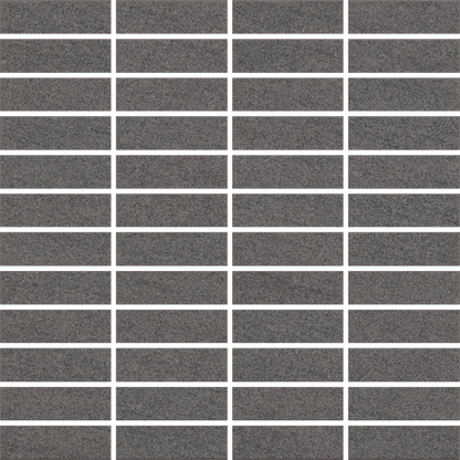 Gyali - 12x12" Matte Porcelain Mesh Mosaic Tile Sheet (1x3" Rectangles)