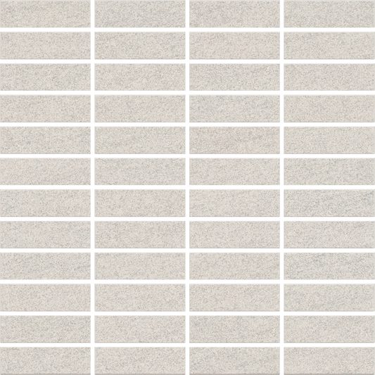 Gyali - 12x12" Matte Porcelain Mesh Mosaic Tile Sheet (1x3" Rectangles)