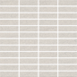 Gyali - 12x12" Matte Porcelain Mesh Mosaic Tile Sheet (1x3" Rectangles)