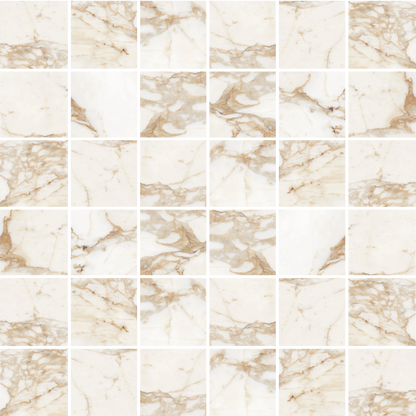 Classica - 12x12" 2" Matte Porcelain Mesh Mosaic Tile Sheet