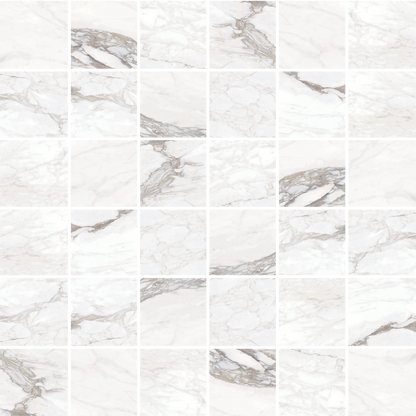 Classica - 12x12" 2" Matte Porcelain Mesh Mosaic Tile Sheet