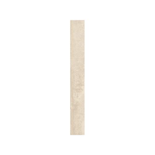 Symi - 3x24" 8mm Cement-Look Matte Porcelain Bullnose Tile
