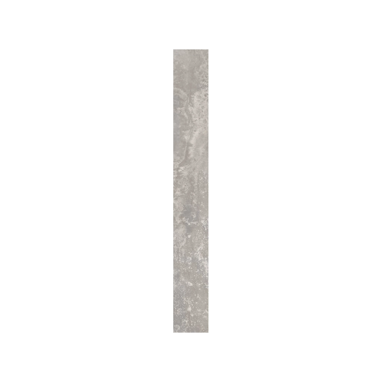 Symi - 3x24" 8mm Cement-Look Matte Porcelain Bullnose Tile