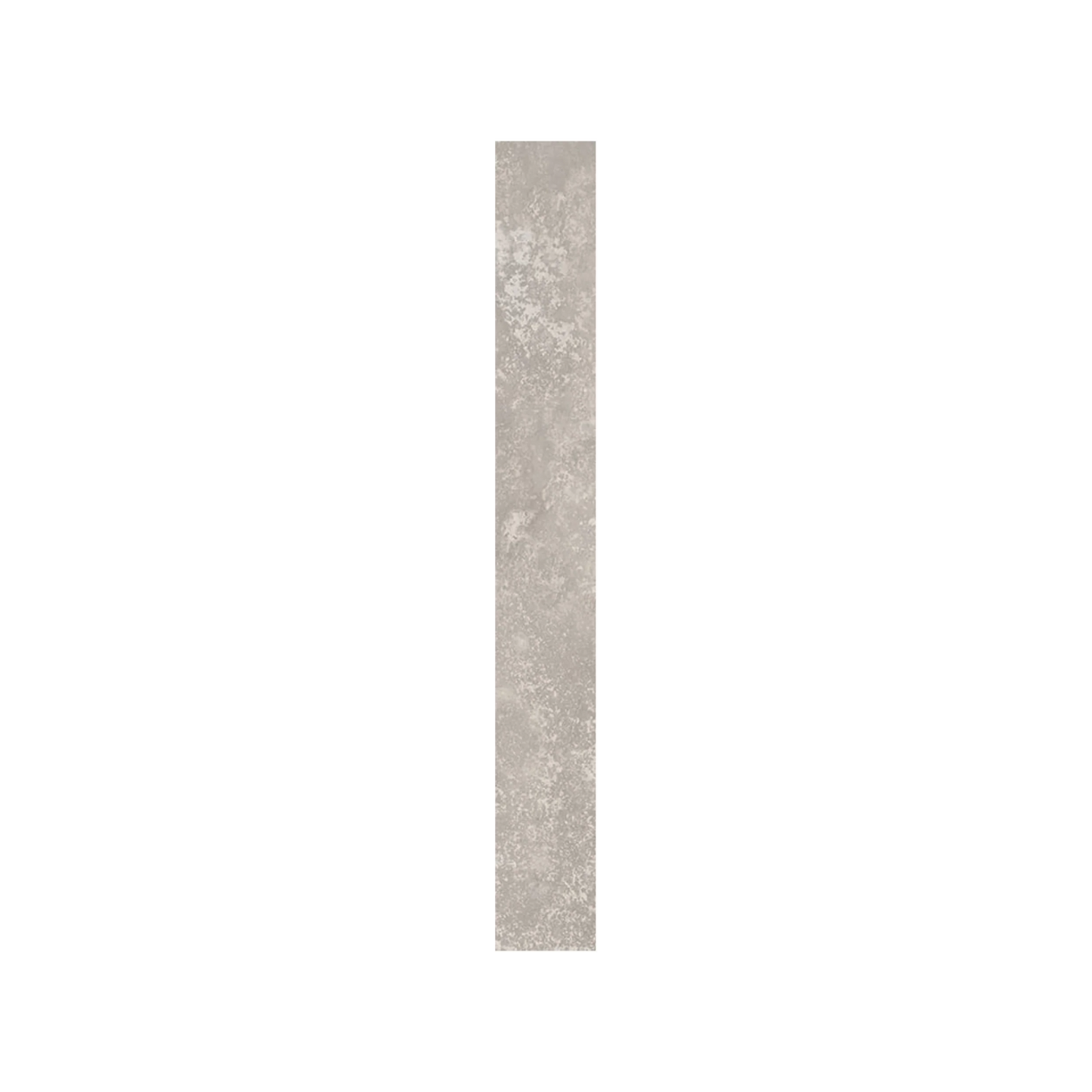 Symi - 3x24" 8mm Cement-Look Matte Porcelain Bullnose Tile