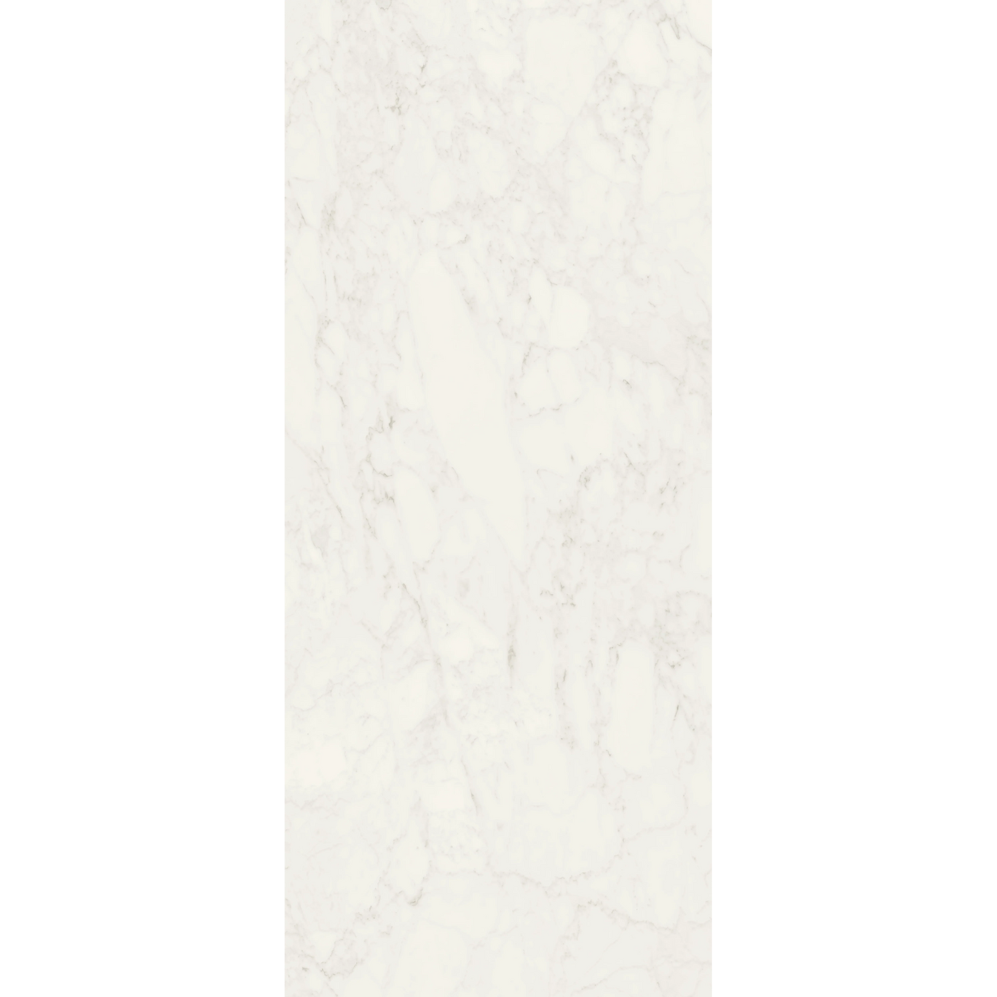 Mykonos 48"x110" Porcelain Slab - 6mm Marble Look Tile for Floors & Walls