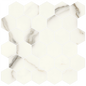 Mykonos 12"x12" Hexagon Mosaic Sheet - 8mm Porcelain Tile