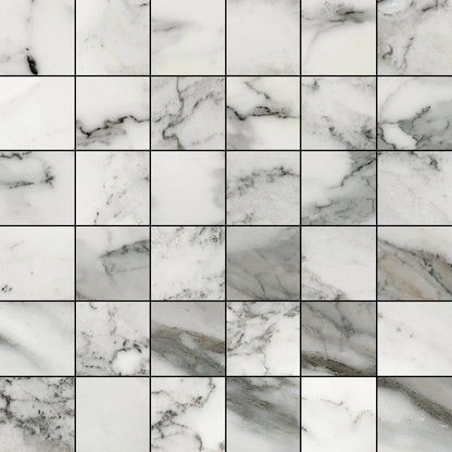 Mykonos 12"x12" Mosaic Sheet - 8mm Porcelain Tile