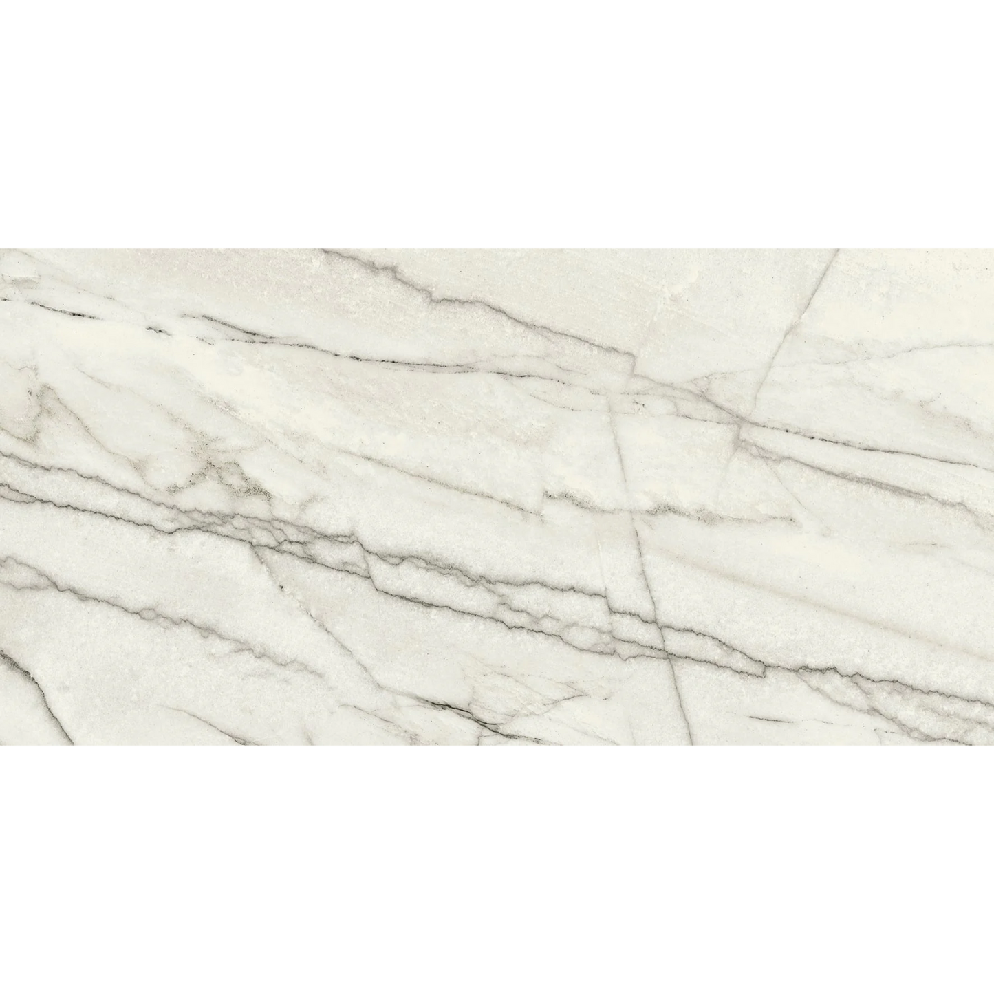 Mykonos 12"x24" - 8mm Marble-Look Porcelain Floor & Wall Tiles