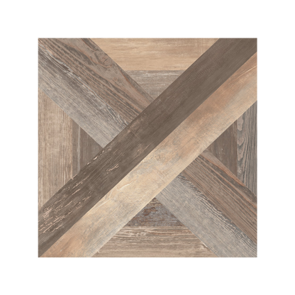 Aegina - 24x24" 8mm Matte Porcelain Tile in Basketweave Style