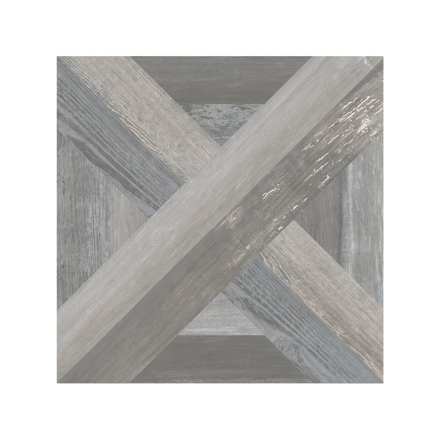 Aegina - 24x24" 8mm Matte Porcelain Tile in Basketweave Style