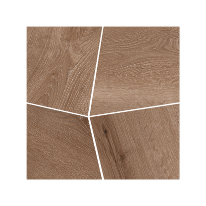 Malibu Plank - 16x16" Matte Porcelain Mosaic Tile in Wood Look Style