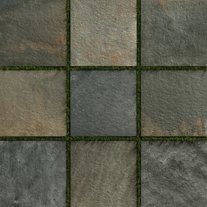 Outdoor Earth - 20mm Porcelain Paver in Stone-Look Style
