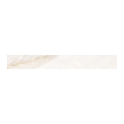 Onyx 3x24" - 8mm Matte/Polished Porcelain Bullnose Tile in Stone-Look
