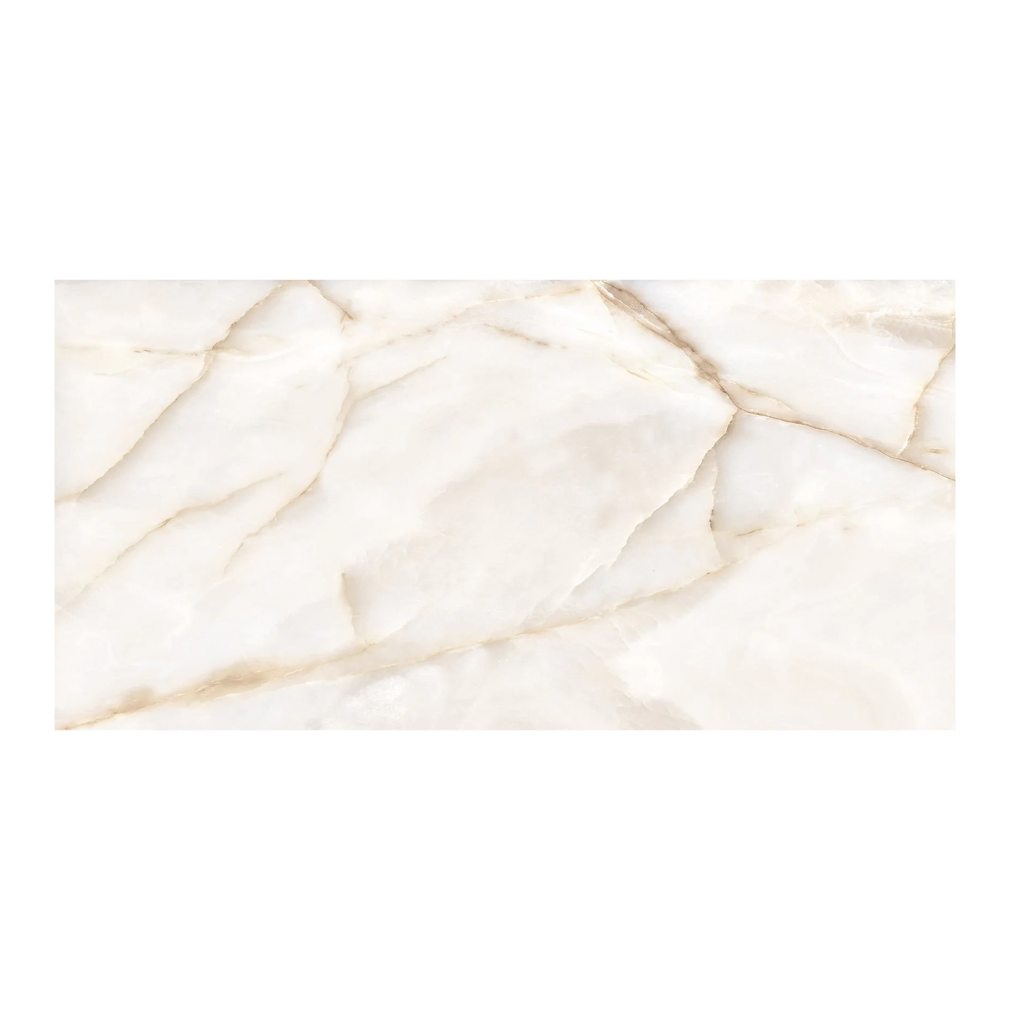 Onyx 24x48" - 8mm Porcelain Floor & Wall Tile in Stone-Look